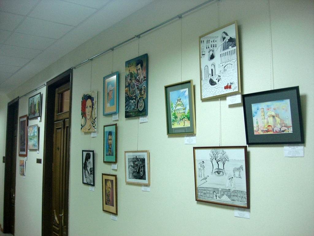 Работы художников Портала на выставке_Xmas Diplomatic Academy Art Gallery 2016